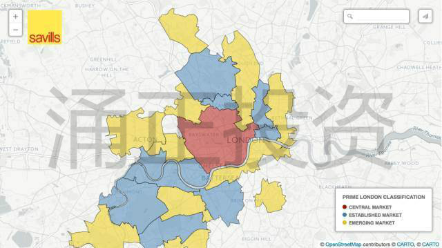 伦敦中产阶级住哪里？