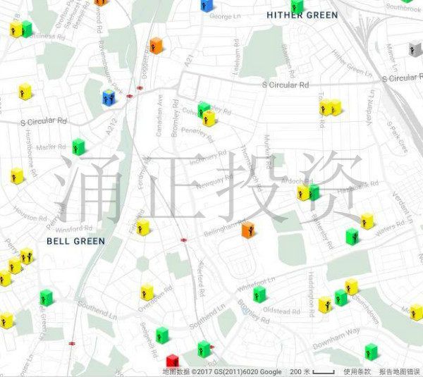 伦敦最便宜的20个地区