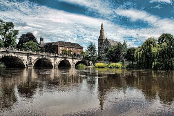 意外“撞进”英国的花城古镇——舒兹伯利 Shrewsbury