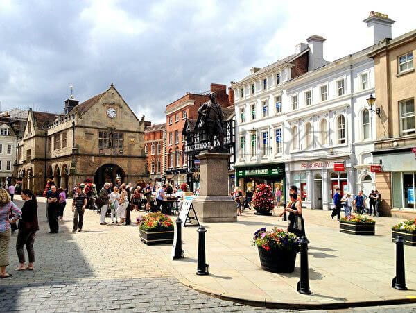 意外“撞进”英国的花城古镇——舒兹伯利 Shrewsbury