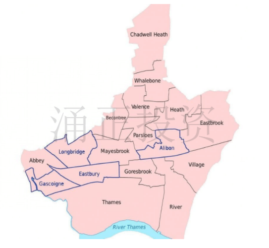 东伦敦，Barking and Dagenham