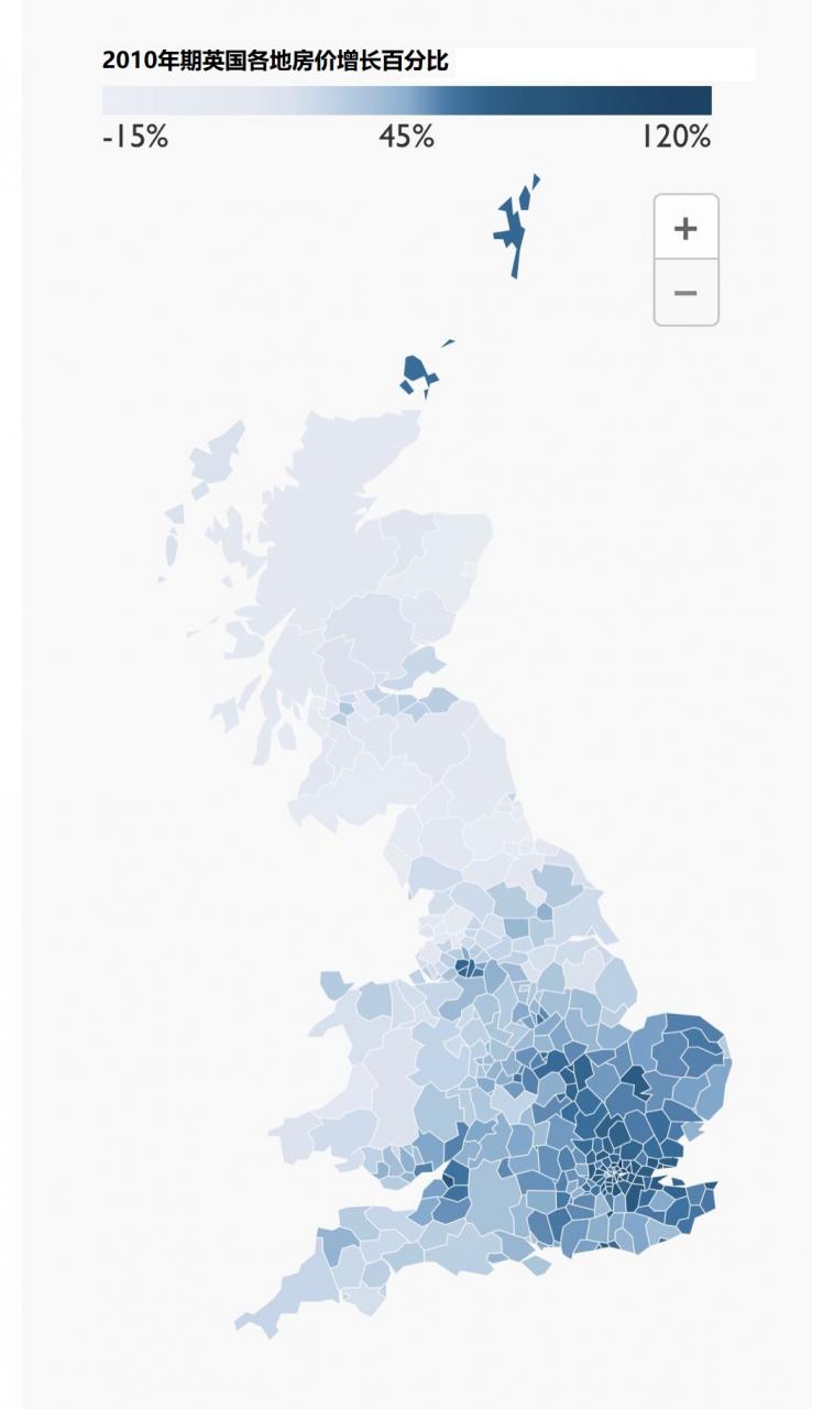 2010-20年英国房价趋势：近十年房地产市场的互动与回顾